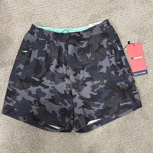 Men’s birddogs boom shorts 6”inseam with built in liner shorts size s NWT